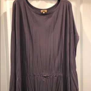 purple piko dress